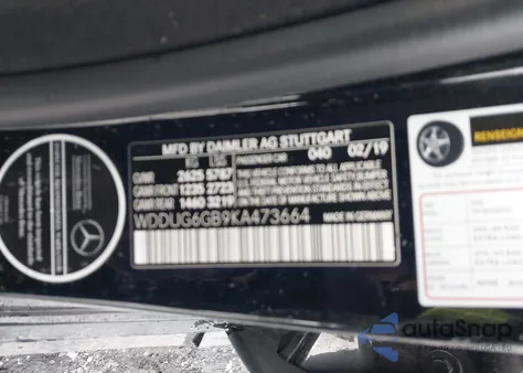 2019 Mercedes-Benz S 450 z USA, uszkodzony, nr VIN WDDUG6GB9KA473664